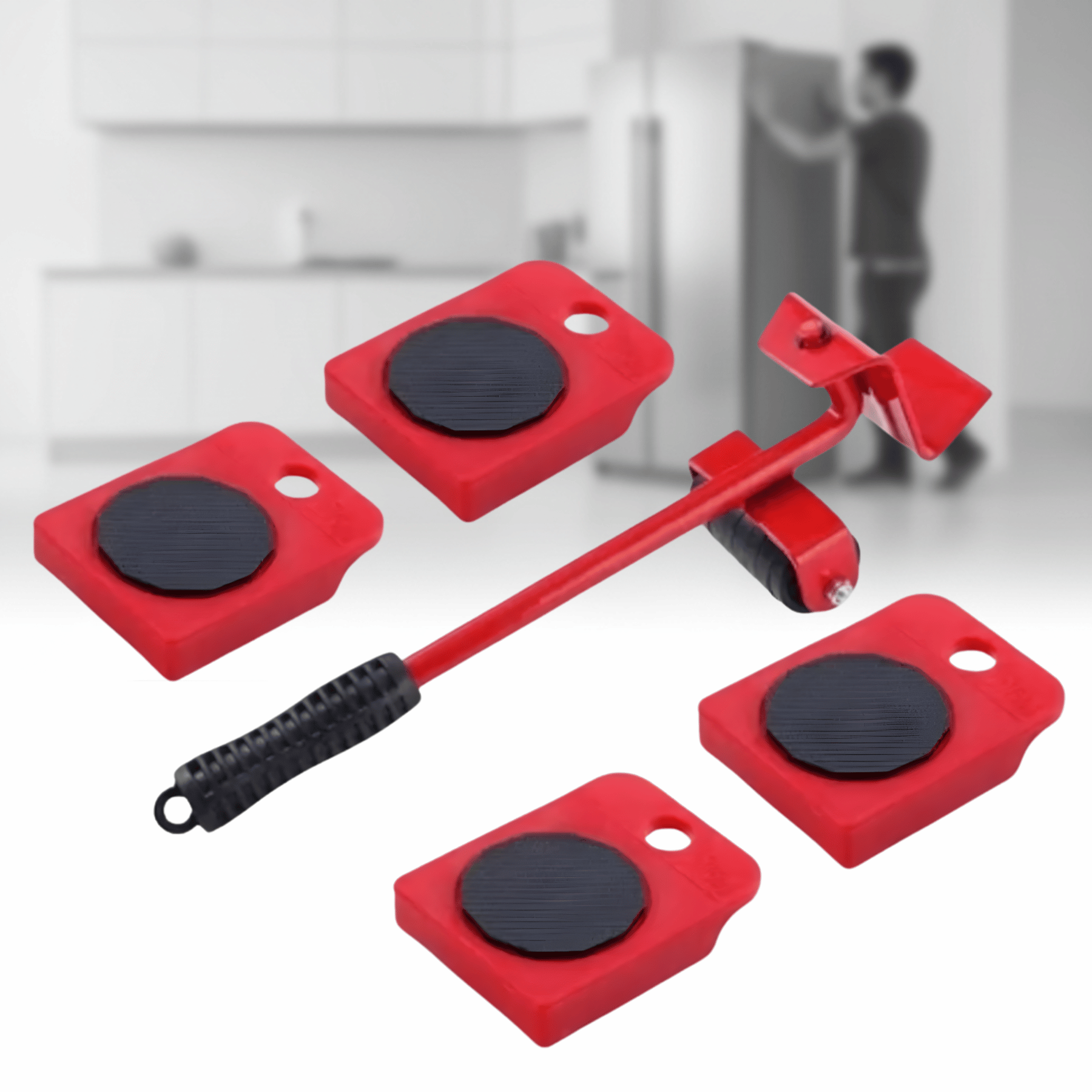 Juego de herramientas para levantar muebles de 5 piezas