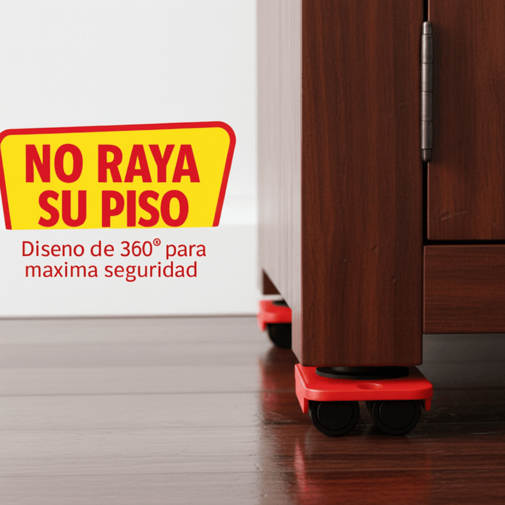 Juego de herramientas para levantar muebles de 5 piezas